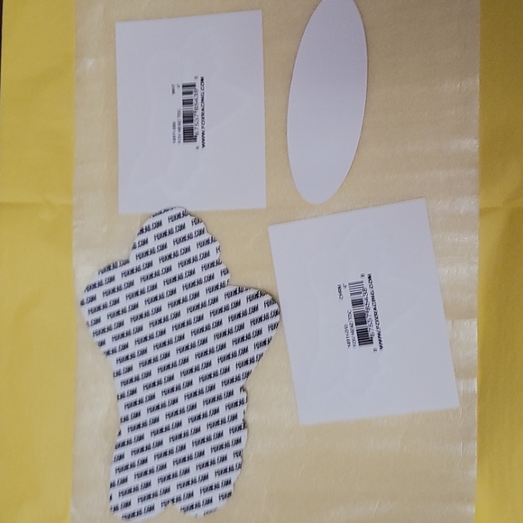 FOX Head AUTHENTIC Fox Racing FMF decal sticker bundle 4PC Authentic New - Picture 7 of 9